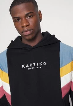 Kaotiko SUD CAP EWAN - Sweatshirt - Black/blue/mostaza/marfil/burgundy - Herren -Kaotiko || Fire & Glory Populaire Magasin 6974a97652224dfcb946fbbe9e622c46