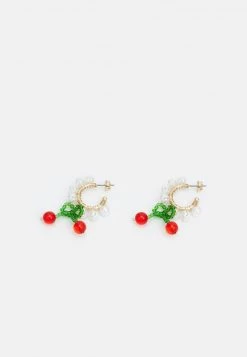 Fire & Glory - Damen CHERRY EARRINGS - Ohrringe - Gold-coloured