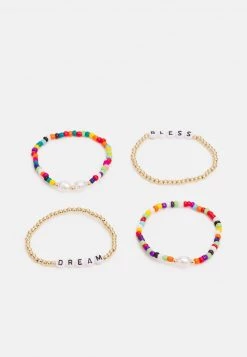 Fire & Glory HAFSA BRACELET 4 PACK - Armband - Gold-coloured - Damen