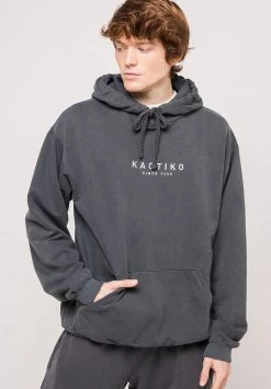Kaotiko - Herren Kapuzenpullover - Washed Black