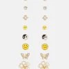 Fire & Glory - Damen EARRINGS 10 PACK - Ohrringe - Gold-coloured/multi -Kaotiko || Fire & Glory Populaire Magasin 6d96cd4b45db4ee9b2b9b4a718a4eca9