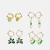 Fire & Glory EARRINGS 4 PACK - Ohrringe - Gold-coloured - Damen