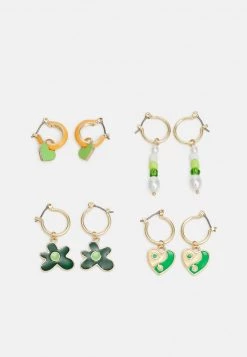 Fire & Glory EARRINGS 4 PACK - Ohrringe - Gold-coloured - Damen