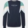 Kaotiko CREW SEATTLE UNISEX - Sweatshirt - Navy/basil/pink -Kaotiko || Fire & Glory Populaire Magasin 7118ba69603d48b5ab886e0a1d24d394