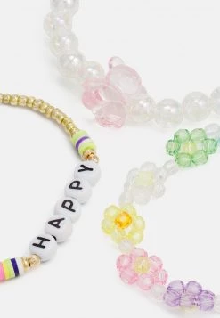 Fire & Glory NICOLA BRACELET 4 PACK - Armband - Gold-coloured/multi - Damen -Kaotiko || Fire & Glory Populaire Magasin 718aac65a2c24f3a96f724c2881854eb