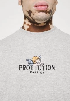 Kaotiko CREW FEELINGS - Sweatshirt - Grey - Herren -Kaotiko || Fire & Glory Populaire Magasin 76e47bdb7fb14409b81afe56a9d24f7b