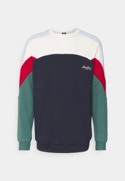 Kaotiko CREW DOWNTOWN UNISEX - Sweatshirt - Marino -Kaotiko || Fire & Glory Populaire Magasin 783d8c79f2144cb9bc29eda7a2c21911