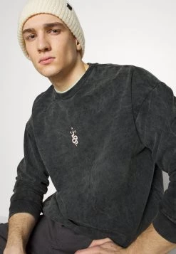 Kaotiko CREW WASHED PALM VIBES UNISEX - Sweatshirt - Black -Kaotiko || Fire & Glory Populaire Magasin 791da040fb0d4666bb1a2f0f92dfdb63