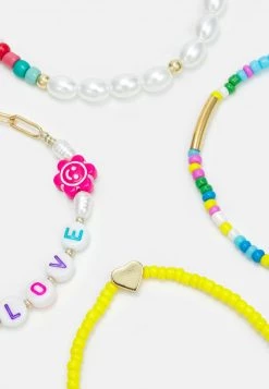 Fire & Glory FGSUMMER BRACELET 4 PACK - Armband - Gold-coloured/multi-coloured - Damen -Kaotiko || Fire & Glory Populaire Magasin 7a9b7fa706bb40cf9597335bb4a070c9