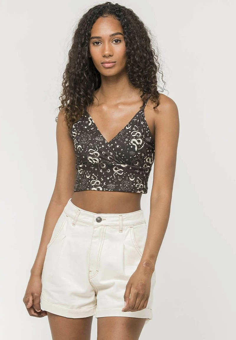 Kaotiko - Damen NICOLE ESOTERIC - Top - Schwarzweiss 3 Kaotiko - Damen NICOLE ESOTERIC - Top - Schwarzweiss