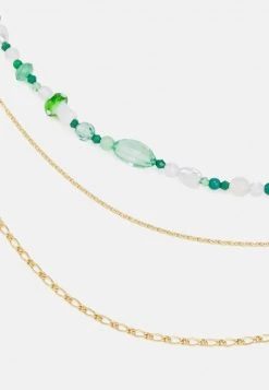 Fire & Glory - Damen FGGREENY NECKLACE - Halskette - Gold-coloured -Kaotiko || Fire & Glory Populaire Magasin 7aa8d989fcd745948e7c3236346ea98d