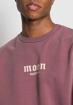 Kaotiko CREW WASHED MOON - Sweatshirt - Bordeaux - Herren -Kaotiko || Fire & Glory Populaire Magasin 7ccaa21ef6554883b16bd25b34a11b92