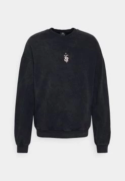 Kaotiko CREW WASHED PALM VIBES UNISEX - Sweatshirt - Black -Kaotiko || Fire & Glory Populaire Magasin 7eed01757ba046caa4b2446b2e640030