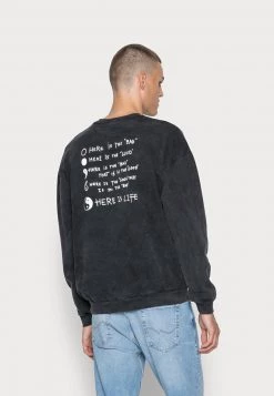 Kaotiko - Herren CREW WHERE IS LIFE - Sweatshirt - Black -Kaotiko || Fire & Glory Populaire Magasin 864cefc45dcb40ed850ba313c3bd32d3