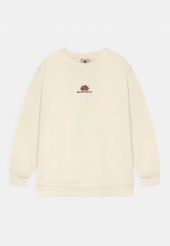 Kaotiko CREW BE REAL UNISEX - Sweatshirt - Ivory