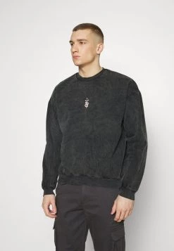 Kaotiko CREW WASHED PALM VIBES UNISEX - Sweatshirt - Black -Kaotiko || Fire & Glory Populaire Magasin 86fc0869f4ef4273b1d5e46b48173745