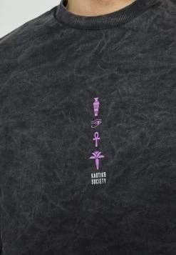 Kaotiko CREW WASHED RUINS UNISEX - Sweatshirt - Black -Kaotiko || Fire & Glory Populaire Magasin 8e6d42967c7c49bb8c82688fbd191d4f