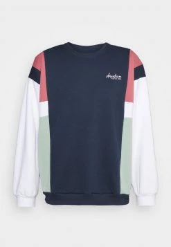 Kaotiko CREW PORTLAND - Sweatshirt - Navy/burgundy - Herren -Kaotiko || Fire & Glory Populaire Magasin 8ef7cf9b22f44cc3a0bb3c3475314953