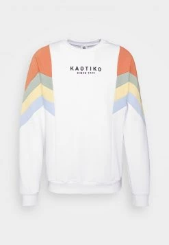 Kaotiko UNISEX CREW SEATTLE - Sweatshirt - White -Kaotiko || Fire & Glory Populaire Magasin 91e6a061db5a4f51844a513f26401907