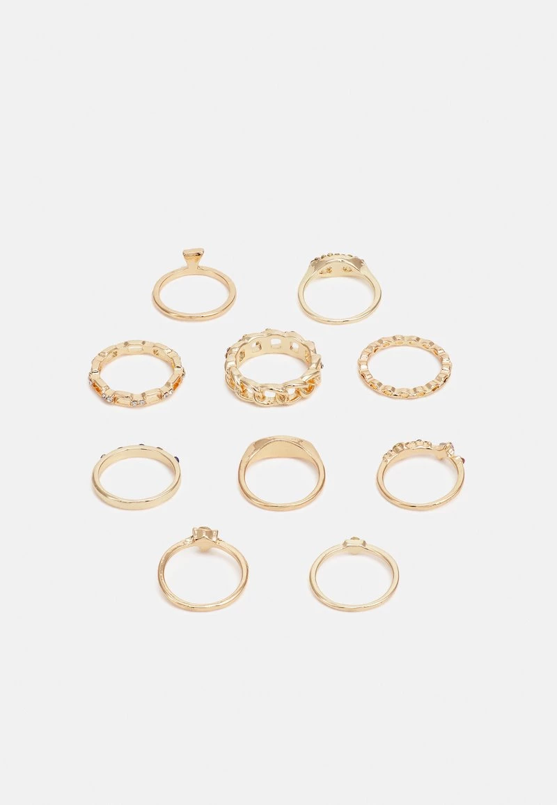 Fire & Glory LENNA 10 PACK - Ring - Gold-coloured - Damen 4 Fire & Glory LENNA 10 PACK - Ring - Gold-coloured - Damen – Bild 2