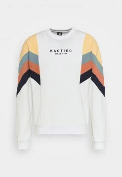 Kaotiko CREW SEATTLE UNISEX - Sweatshirt - White -Kaotiko || Fire & Glory Populaire Magasin 9ce27f03ca5843cfbdd6fc7a69d13ba5