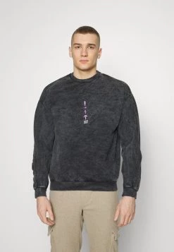 Kaotiko CREW WASHED RUINS UNISEX - Sweatshirt - Black -Kaotiko || Fire & Glory Populaire Magasin 9dfd780c051e4e9389da38ee98f2cc78