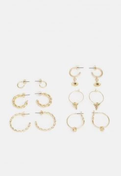 Fire & Glory RIKKY EARRINGS 6 PACK - Ohrringe - Gold-coloured - Damen