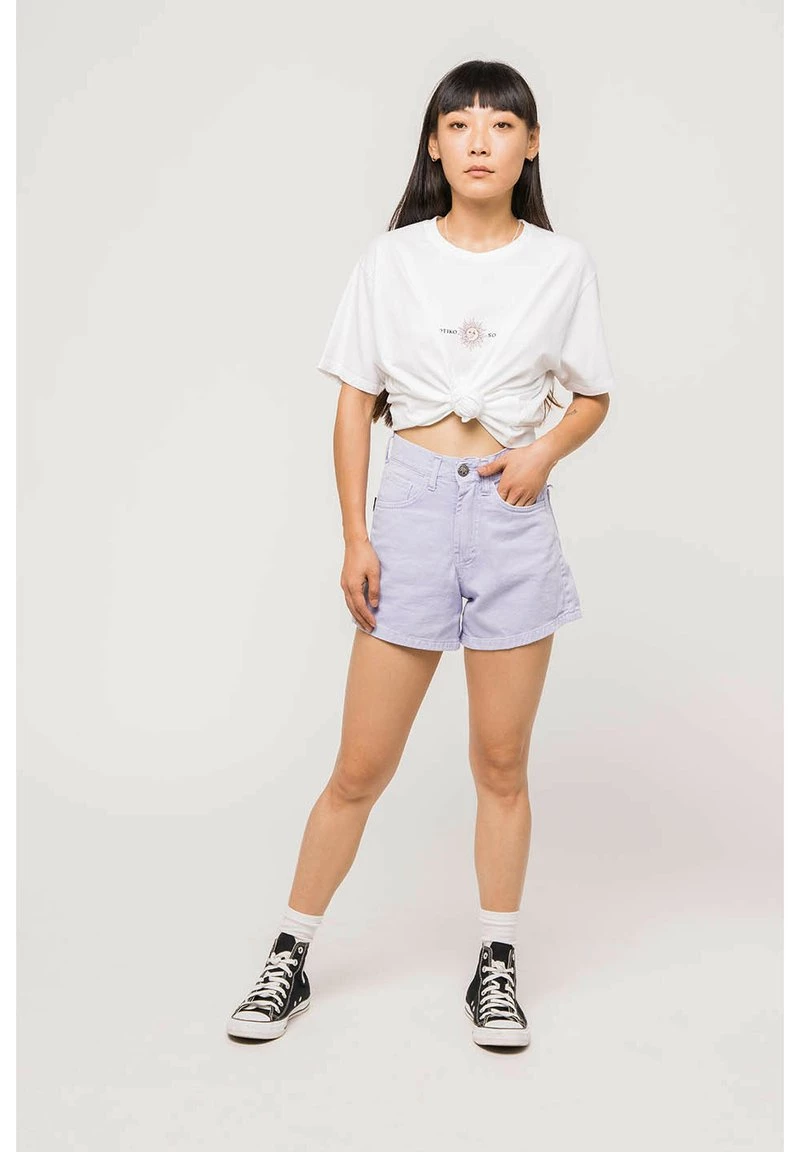 Kaotiko - Unisex Shorts - Violett 4 Kaotiko - Unisex Shorts - Violett – Bild 2