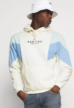 Kaotiko - Herren SUD CAP ALBIN UNISEX - Sweatshirt - Ivory/verde/azul -Kaotiko || Fire & Glory Populaire Magasin a66f3b0421a14dffab3ae132b15df023