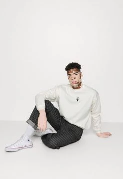 Kaotiko - Herren CREW EGYPTIAN CAT - Sweatshirt - Ivory -Kaotiko || Fire & Glory Populaire Magasin ab88d8fb741f4bb19d0517bb34b0cf86