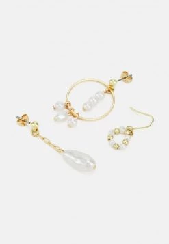 Fire & Glory - Damen KRISTA EARRINGS 3 PACK - Ohrringe - Gold-coloured -Kaotiko || Fire & Glory Populaire Magasin ac8b217a9cb64c9eb77554c845bf266a