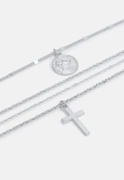 Fire & Glory BELLI COMBI NECKLACE - Halskette - Silver-coloured - Damen -Kaotiko || Fire & Glory Populaire Magasin ae45c97f290a41fcb41ab878f8e2a479