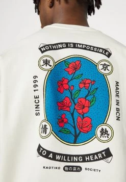 Kaotiko - Herren CREW WILLING HEART - Sweatshirt - Ivory -Kaotiko || Fire & Glory Populaire Magasin b0608580337d4cf29ae16839f5e31628