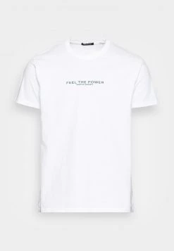 Kaotiko WASHED FEEL THE POWER - T-Shirt Print - White - Unisex -Kaotiko || Fire & Glory Populaire Magasin b19c34faf4b244d396e884db29cbc3c2