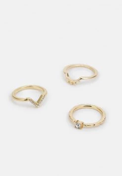 Fire & Glory - Damen 7 PACK - Ring - Gold-coloured -Kaotiko || Fire & Glory Populaire Magasin b29dca32e6434ed298b7821c12e62beb