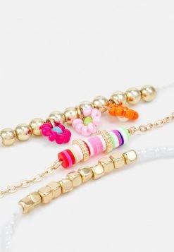 Fire & Glory - Damen FGBLOOM BRACELET 3 PACK - Armband - Gold-coloured/multi -Kaotiko || Fire & Glory Populaire Magasin b45a2d24bf9941819d3d99df23469af0