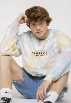 Kaotiko - Herren SPIRAL TIE DYE - Sweatshirt - Multicolor -Kaotiko || Fire & Glory Populaire Magasin b49e9ee58a234013aa941c9d6ef4d803