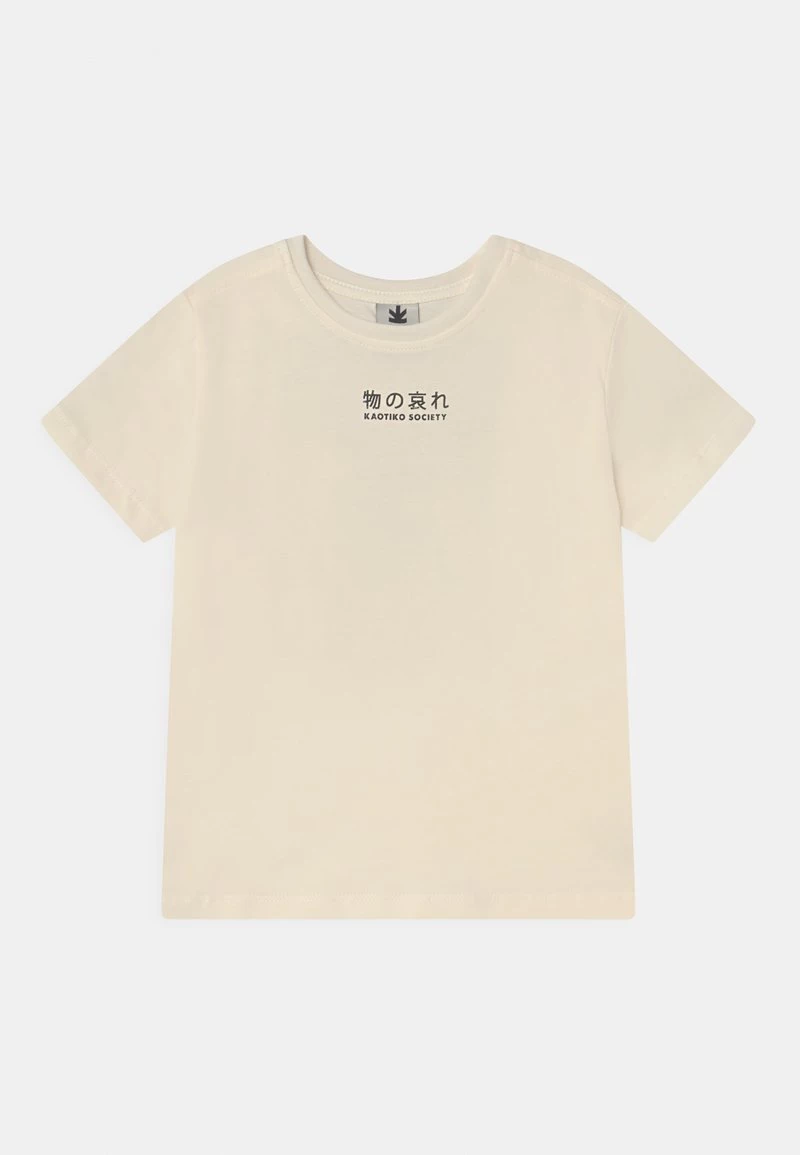 Kaotiko LOTUS UNISEX - T-Shirt Print - Marfil 3 Kaotiko LOTUS UNISEX - T-Shirt Print - Marfil