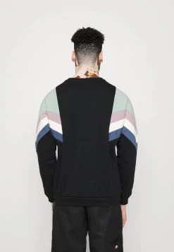 Kaotiko CREW SEATTLE - Sweatshirt - Black/fresh Green - Herren -Kaotiko || Fire & Glory Populaire Magasin b977a9149f574292b0a858300d5e3166