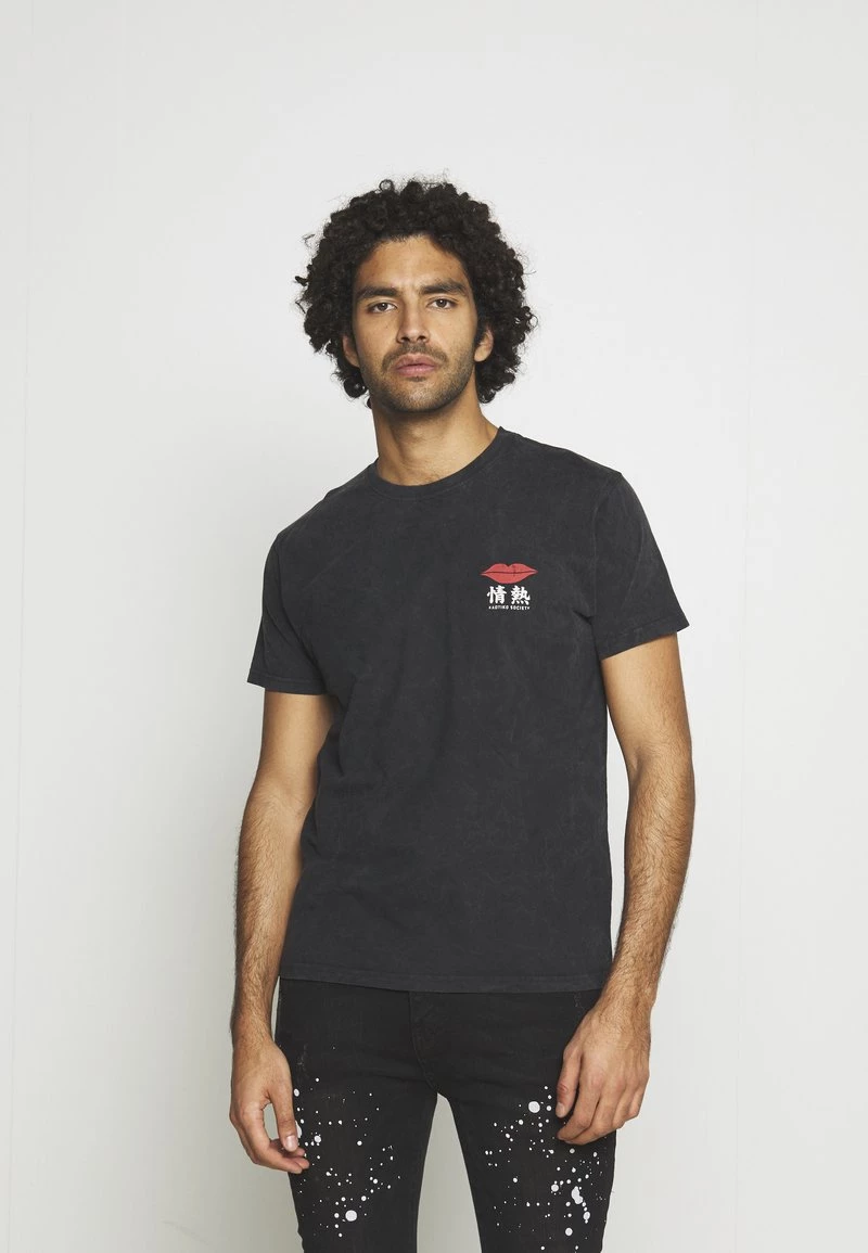 Kaotiko LIPS UNISEX - T-Shirt Print - Dark Grey 5 Kaotiko LIPS UNISEX - T-Shirt Print - Dark Grey – Bild 3