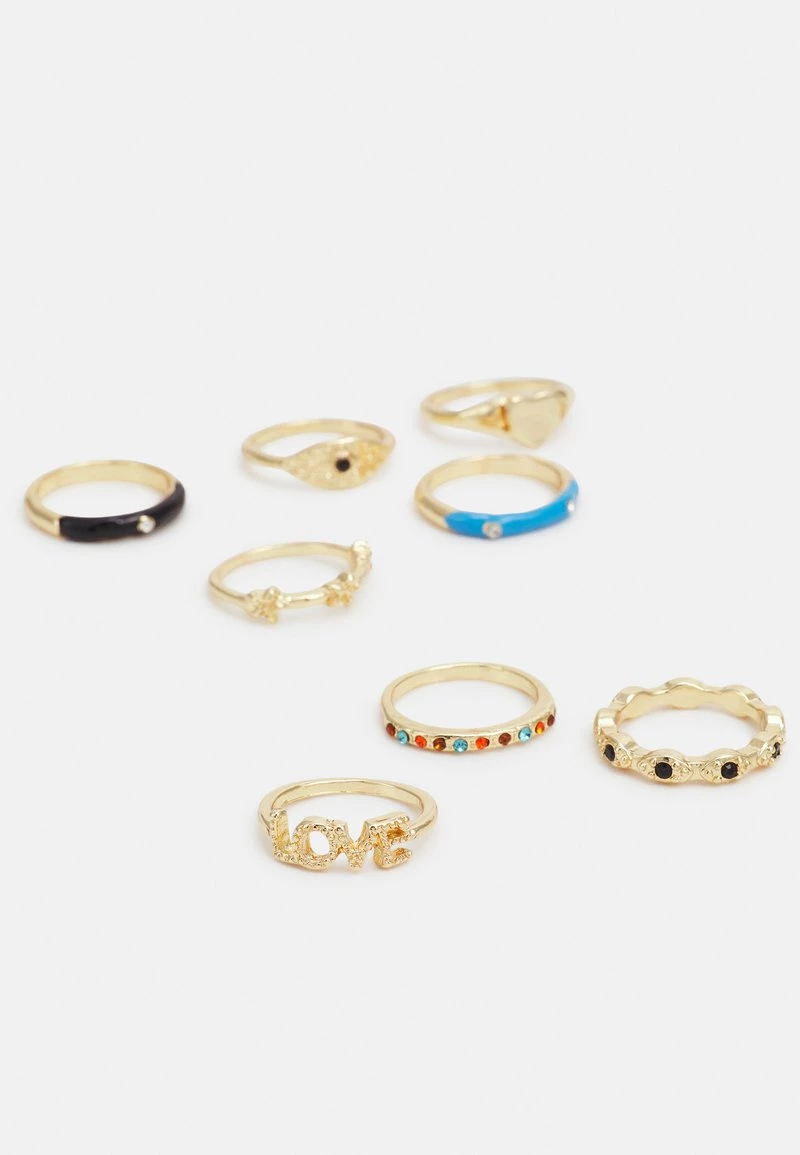 Fire & Glory - Damen ANETTE 8 PACK - Ring - Gold-coloured 5 Fire & Glory - Damen ANETTE 8 PACK - Ring - Gold-coloured – Bild 3