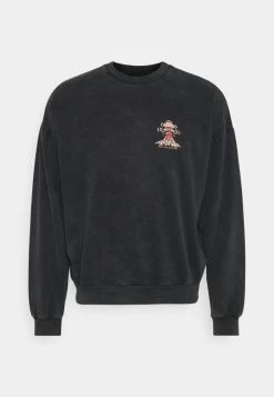 Kaotiko CREW TIE DYE TROPICAL VIBES UNISEX - Sweatshirt - Blue