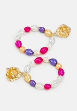 Fire & Glory KABRINA EARRINGS - Ohrringe - Gold-coloured/multi - Damen -Kaotiko || Fire & Glory Populaire Magasin c79b4edf7d154ec48eafa4ccd9dc76ab