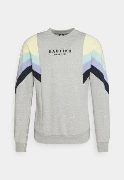 Kaotiko CREW SEATTLE - Sweatshirt - Grey/yellow/green/grape/navy - Unisex 15 Kaotiko CREW SEATTLE - Sweatshirt - Grey/yellow/green/grape/navy - Unisex -Kaotiko || Fire & Glory Populaire Magasin c9fc9db716c240a1ac22d90fcfb4f7db