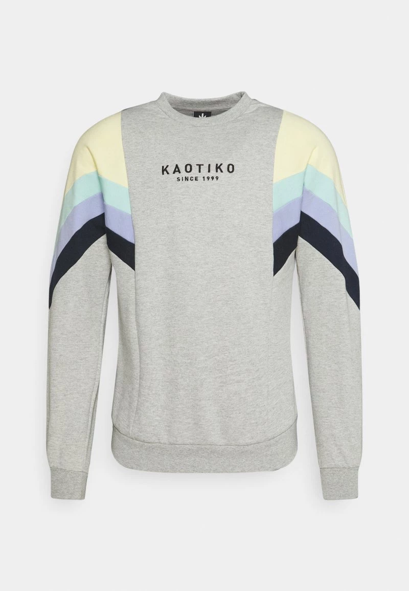 Kaotiko CREW SEATTLE - Sweatshirt - Grey/yellow/green/grape/navy - Unisex 8 Kaotiko CREW SEATTLE - Sweatshirt - Grey/yellow/green/grape/navy - Unisex – Bild 6