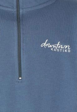 Kaotiko CREW JEAN BAHAMAS - Sweatjacke - Prusia/grey/beige - Unisex -Kaotiko || Fire & Glory Populaire Magasin cca33423d6b442898bfe7f2565a6d8b3