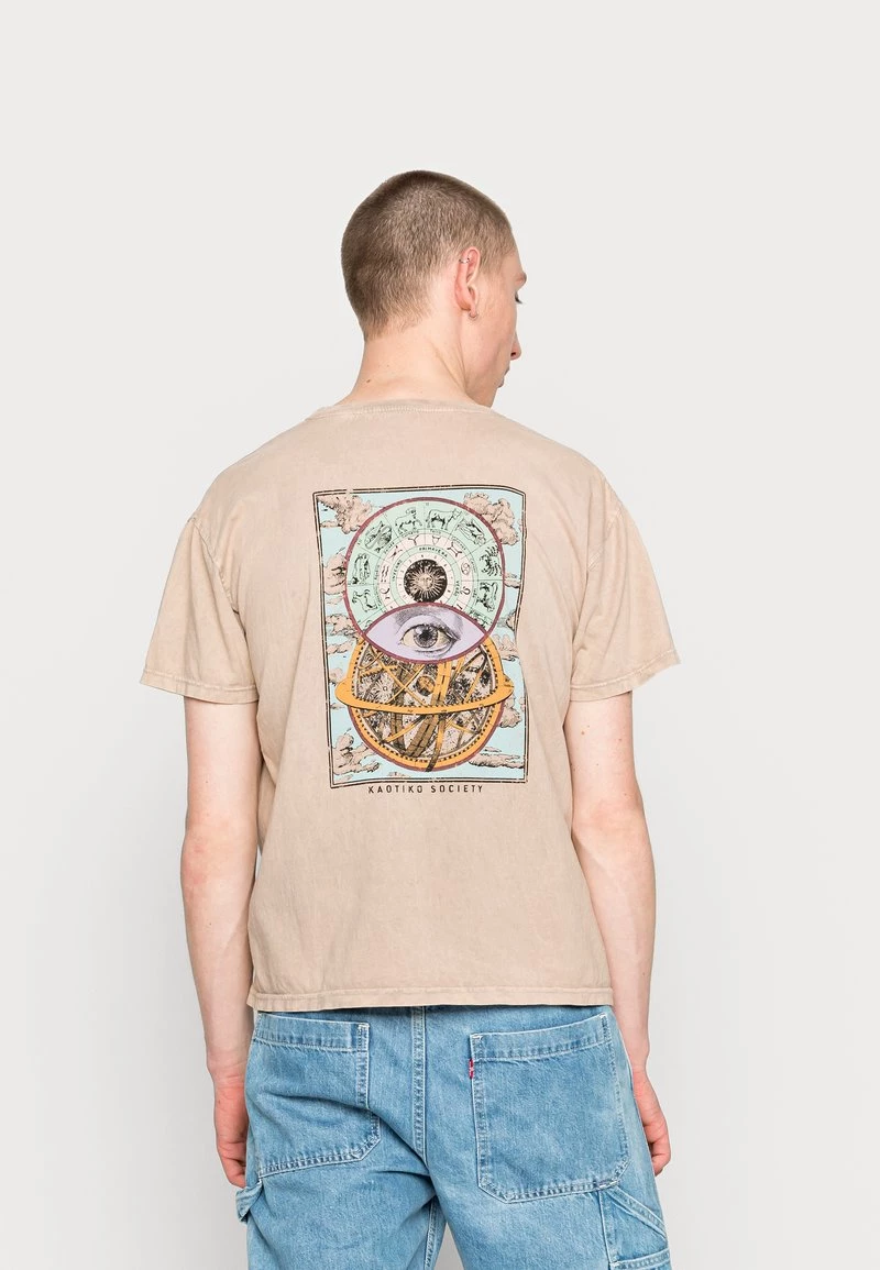 Kaotiko WASHED COSMOS UNISEX - T-Shirt Print - Hueso 3 Kaotiko WASHED COSMOS UNISEX - T-Shirt Print - Hueso