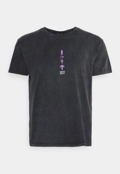 Kaotiko WASHED RUINS UNISEX - T-Shirt Print - Black