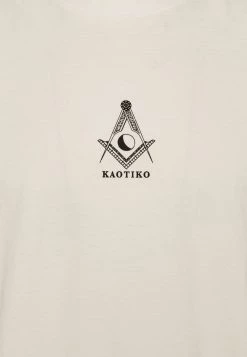 Kaotiko MASON - T-Shirt Print - Marfil - Unisex -Kaotiko || Fire & Glory Populaire Magasin d6a8c8954cf942f79726903993b20f19