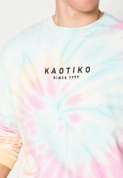 Kaotiko CREW UNISEX - Sweatshirt - Blue/pink/yellow -Kaotiko || Fire & Glory Populaire Magasin d72ccc96268f4a20b7c27725cd25326d